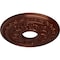 Ekena Millwork Baltimore Ceiling Medallion (Canopies up to 5 1/2"), 15 3/8"OD x 4 1/4"ID x 1 1/2"P, Antique Copper CM15BAACS - alternate 4